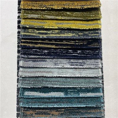 Canapé rembourré en polyester Jacquard Home Textile Fabric