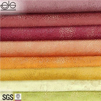 Tissu textile de maison bronzant en velours de polyester