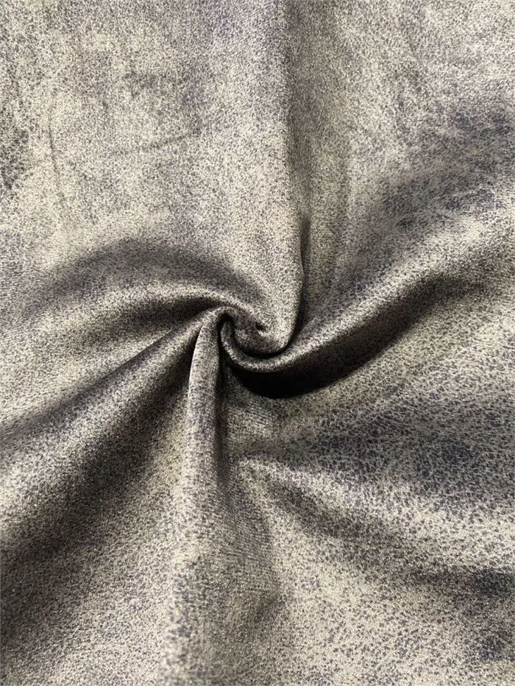 Tissu imprimé à l'encre extensible en sergé de coton