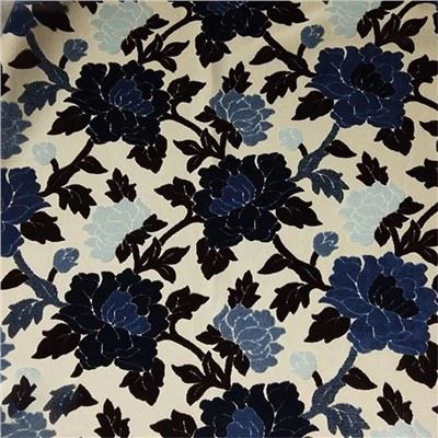 Tissu jacquard en tissu à rouleau teint en fil textile